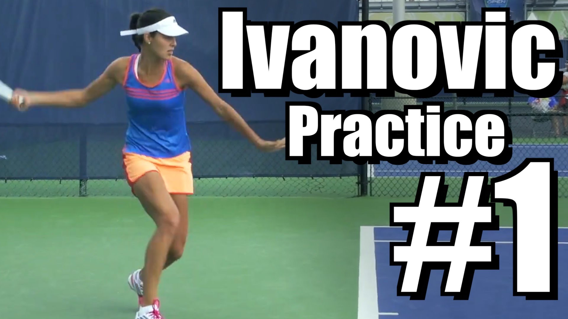 アナ イバノビッチの練習動画 フォアハンド バックハンド テニス動画 Jp